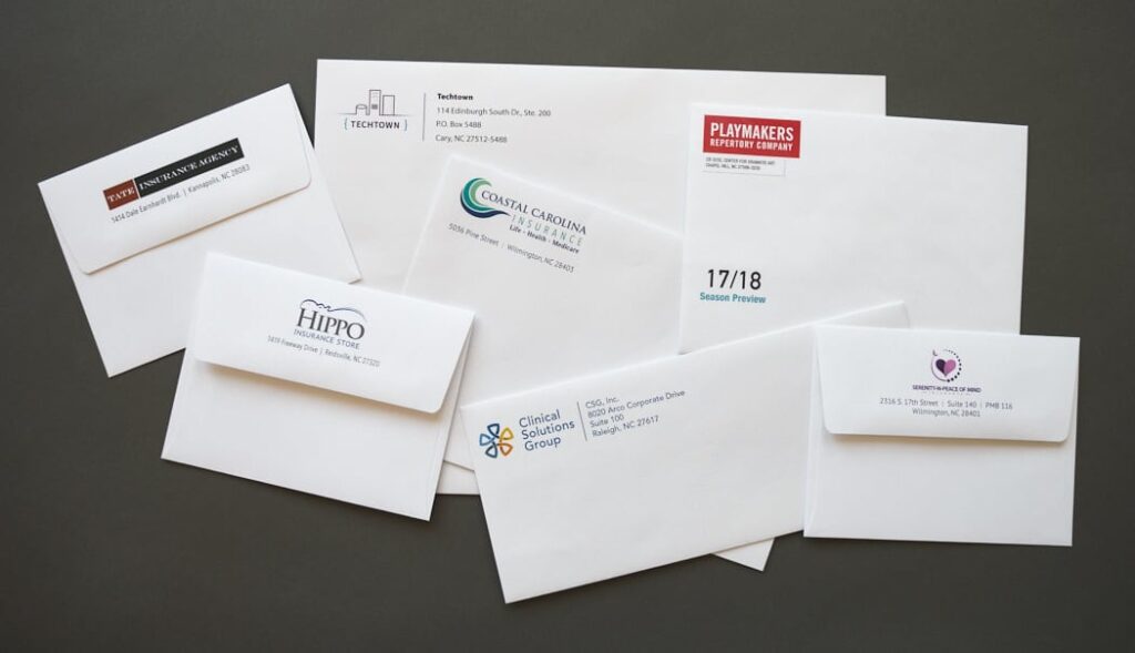 Envelope Printing sunderland