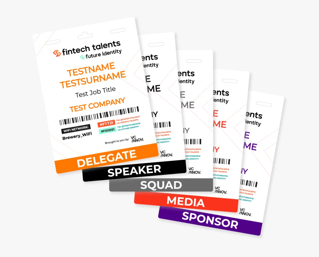 Conference Badges Printing Sunderland