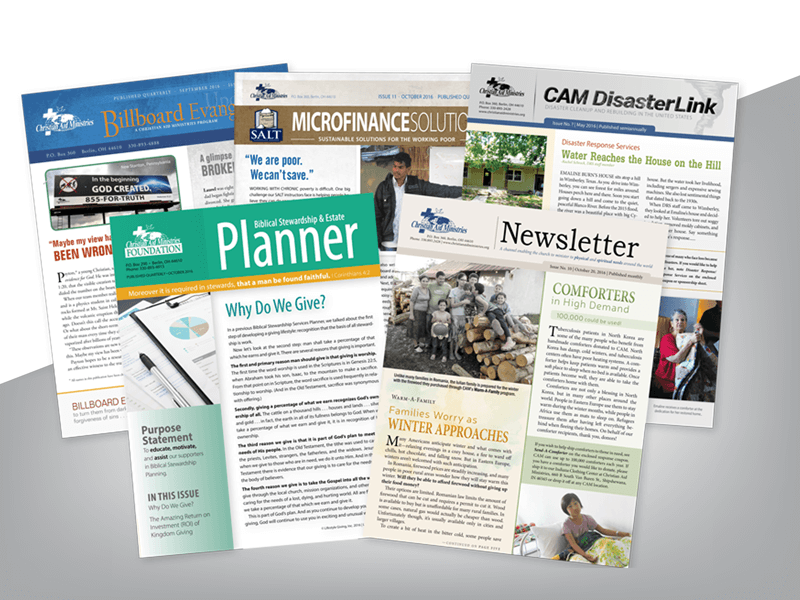Newsletters Printing Sunderland